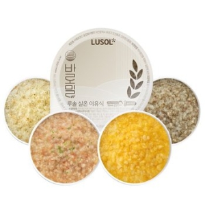 루솔 프리미엄 실온이유식 바로밀 골고루 120