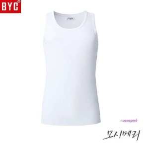 BYC 남성모시메리런닝 마매쉬런닝 남자 민소매mno844