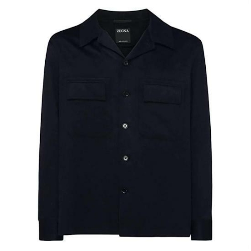 에르메네질도제냐 자켓 E8V46SOT6B923 BLUE