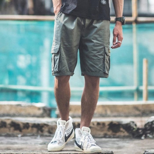 라일리 Rly 남자 반바지 여름 면 5부 남성 바지 카고sp39 15803288