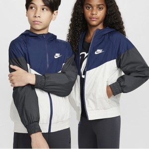 나이키키즈 윈드러너 주니어 후드 리펠 재킷 (FZ5516-410)