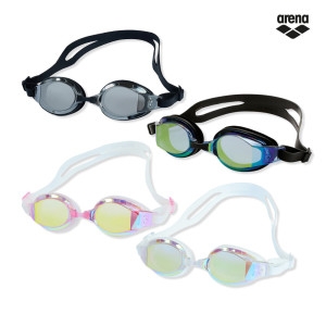 아레나 A4AC1AG46/AGW-460M/일반용수경/미러패킹수경/수영물안경