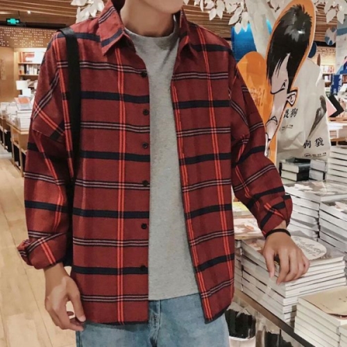 라일리 Rly 데일리 20대 대학생 남성 베이직 카라 긴팔 셔츠 남방 14039118