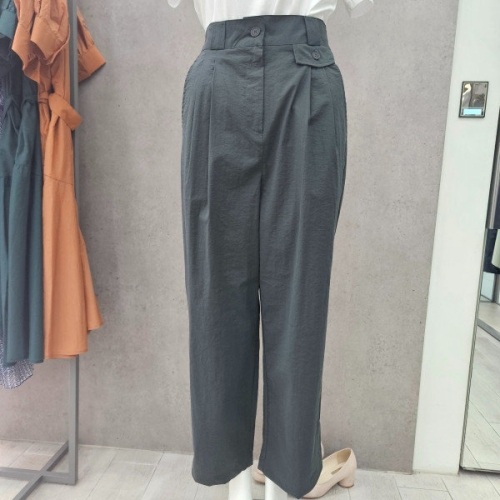 꼼빠니아 와이드 핀턱 면팬츠 CAEU4-WPL930-610