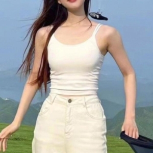 오노마 ONM 어깨끈 스트랩 2줄 캡내장 브라렛 이너 나시 17069035
