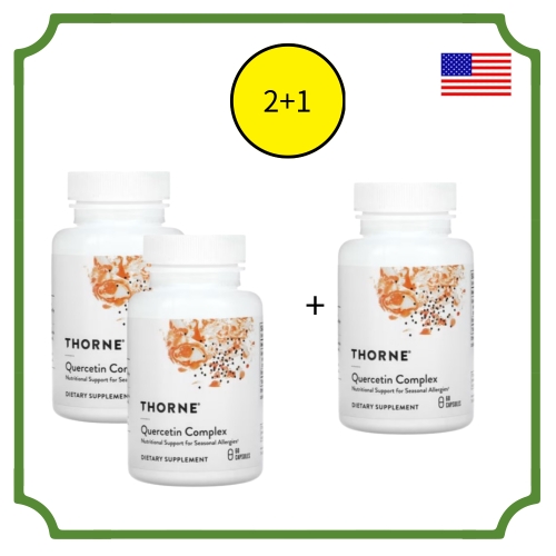 쏜리서치 퀘르세나제 퀘르세틴 컴플렉스 60정