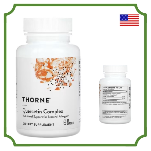 쏜리서치 퀘르세나제 퀘르세틴 컴플렉스 60정