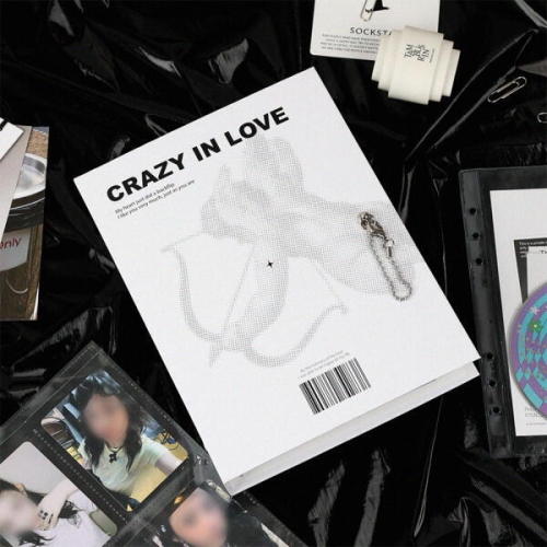 워너디스  러브이즈 A5 6공 포카 바인더 앨범 세트