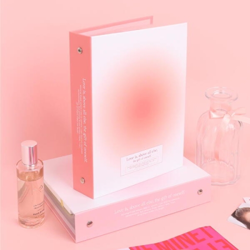 워너디스  블러쉬 A5 6공 포카 바인더 커버