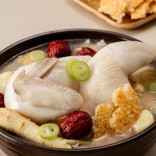 초원식품  정성온 현미누룽지 반계탕 700g