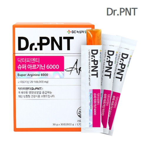녹십자웰빙 닥터피엔티 슈퍼아르기닌 6000 30포