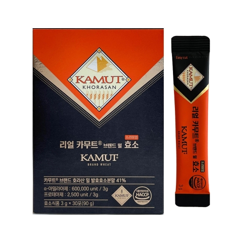 오투바이오 리얼 카무트 브랜드밀 효소 프리미엄 30포