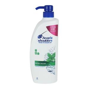 헤드앤숄더 쿨 멘솔 샴푸 550ml