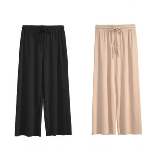 알티피아 여름 시원한 여성 쿨 아이스 밴딩 와이드팬츠 바지 WE5DDBB