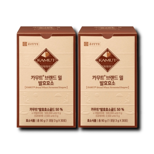 종근당건강 카무트 브랜드 밀 발효효소 30포