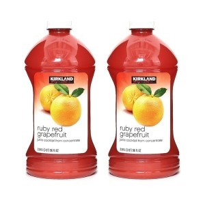 코스트코 커클랜드 루비 레드 홍자몽 주스 2.84Lx2/오렌지 포도