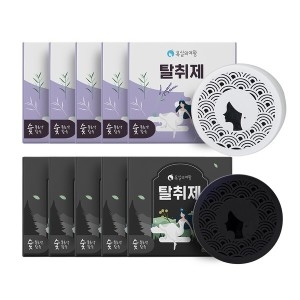 욕실의여왕 다목적 탈취제 라벤더향 230gx5개+아그노숲향 230gx5개