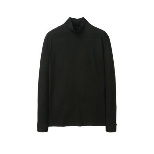 질스튜어트 뉴욕 블랙 베이직 하프넥 웜 티셔츠 JNTS4D104BK