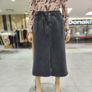 에고이스트 컬러블록A라인롱데님스커트 EQ3DS361