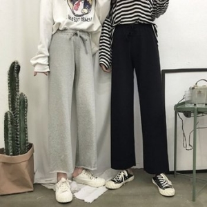 TRG 와이드 9부 일자 HH 팬츠 여성 바지 WD8ECE7