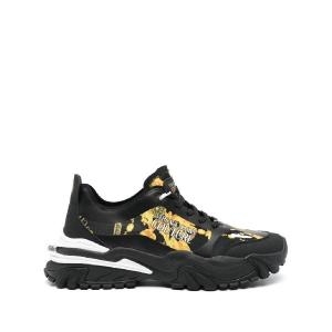 베르사체 진스꾸뛰르 Barocco print sneakers 77YA3SIBZS891 T