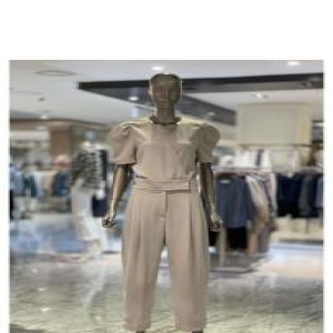 제시뉴욕 여성 반팔 퍼프 점프수트 DD4-NSOP1970