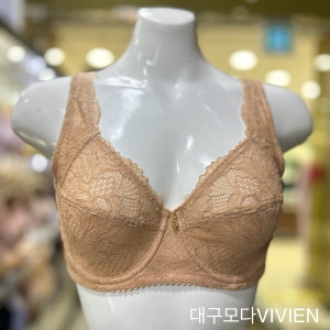 비비안 BBM 착용감이 너무 편한 레이스 홑겹 브래지어_BR3513SBR