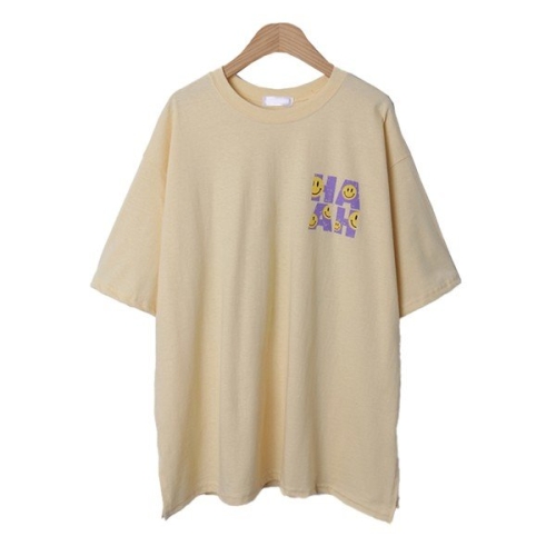 아이우먼 동글하하빈티지박스티 BUS472M407 빅사이즈