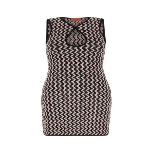 미쏘니 원피스 DS24WG2FBK040H S30DL Printed