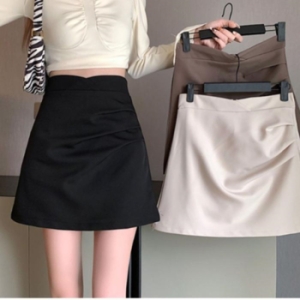 오노마 ONM 여성 아이보리 셔링스커트 미니 오피스룩 20대 17067137