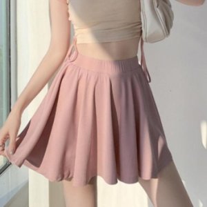 오노마 ONM 여성 핑크 주름 플리츠스커트 봄 여름 코디 학생 20대 17067138