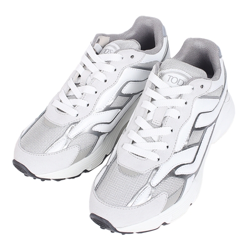 토즈 여성 레더 스니커즈 그레이화이트 XXW54C0IC50T9G YYF