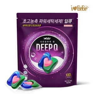 아이러브베베 딥큐 캡슐세제 샤르망부케 100개입