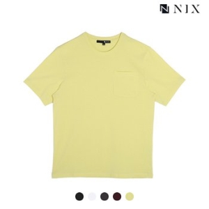닉스 남성 26수 오가닉 싱글 포켓 티셔츠_FNOMCTR103P