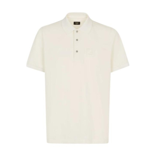 펜디 폴로 티셔츠 FY1309ASDTF0KE0 MILK Nude Neutrals