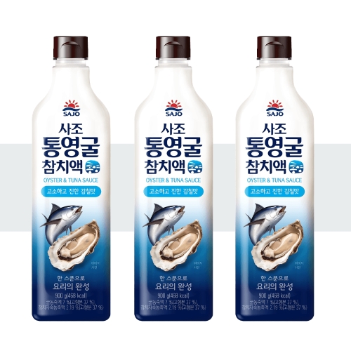 사조대림 통영굴 참치액 900g