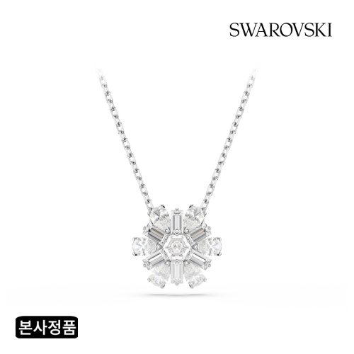 스와로브스키  여성 Idyllia 로듐 목걸이_5691484