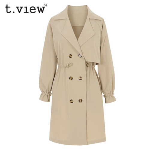 티뷰 스트링날개트렌치코트_V4C-CCT001