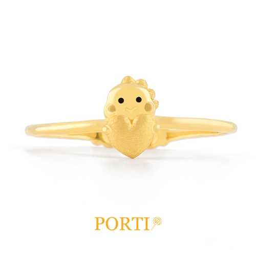 뽀르띠  용띠 하트용 뱅글 돌팔찌 7.5g