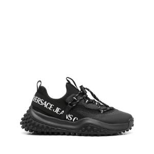베르사체 진스꾸뛰르 엠보스드 로고 스니커즈 77YA3SN2ZS918 T