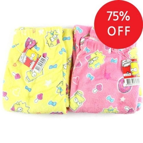 심슨 소프트 수면바지 X2개_WFB4373