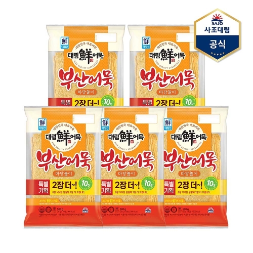 사조대림 대림선 부산어묵 마당놀이 500g