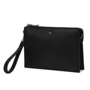 카본 닥스 금속장식 소가죽 미니클러치_DBWA4F014BK