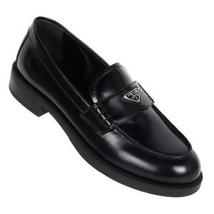 프라다 1D745N 055 F0002 FG025 삼각로고 브러시드 로퍼 98077630