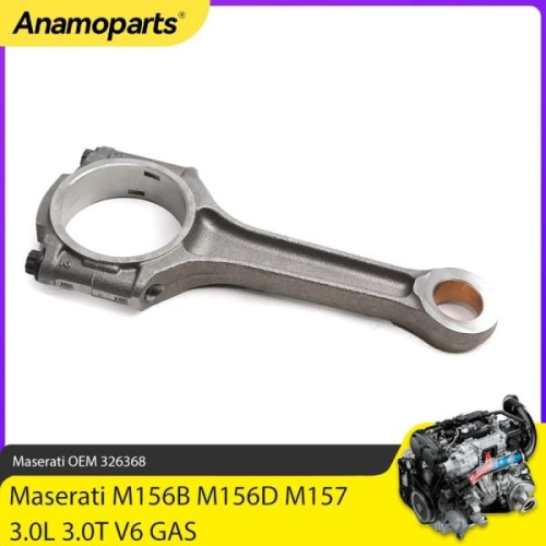 마세라티  르반테 콰트로포르테 M157 용 엔진 부품 커넥팅로드 3.0 L T M156B V6 가스 OEM 326368
