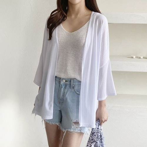 아이우먼 빅사이즈 407 포텐가오리썸머가디건 DILE274