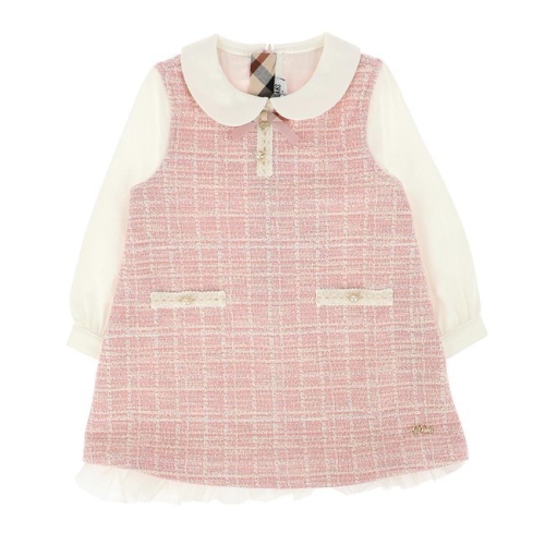 닥스 BABY 져지 트위드 MIX 원피스EUF32NA66M_PK