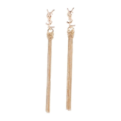 입생로랑 생로랑 Saint Laurent Pompons Chains Earrings 803195.Y1500 Earring
