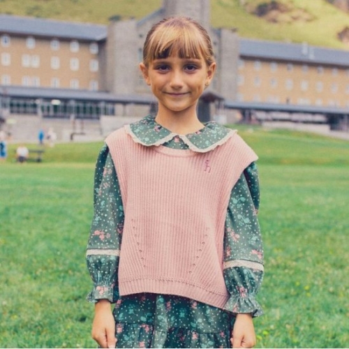 헤지스 키즈 포레스트 니트 베스트 HSF83KV67P_PK