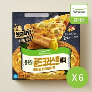 풀무원  골드 크러스트 피자 베이컨 파이브 치즈 479g